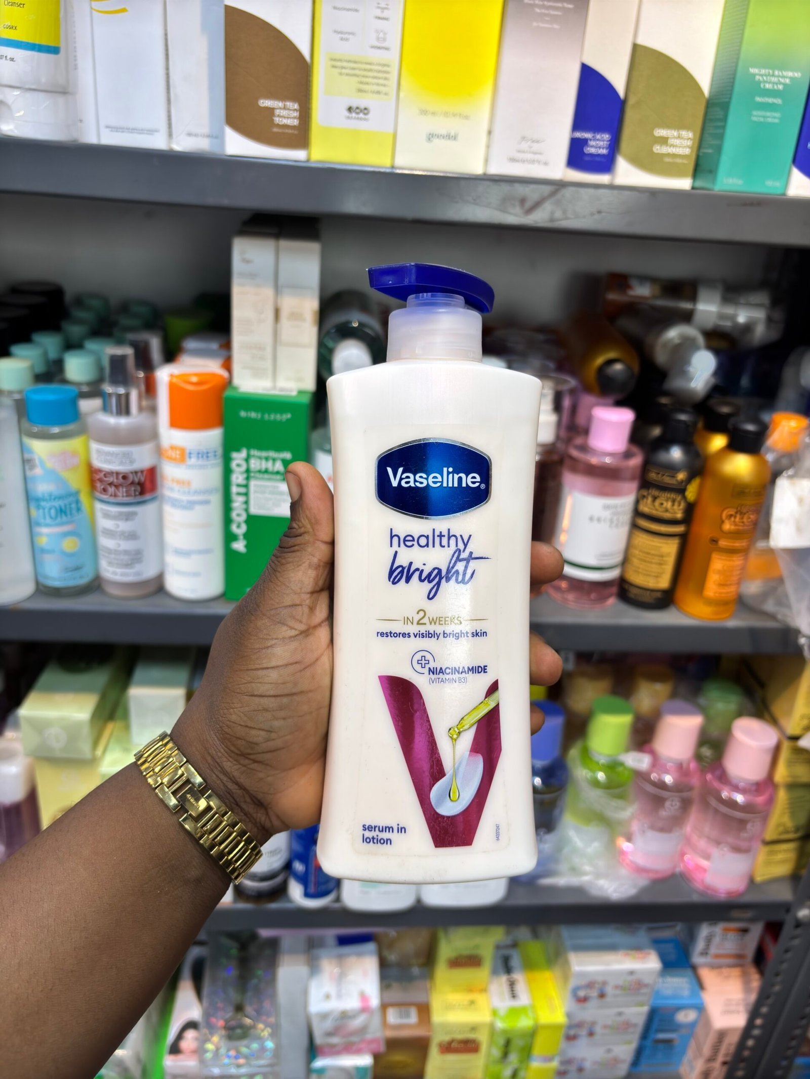 Vaseline Healthy Bright Body Lotion 400ml