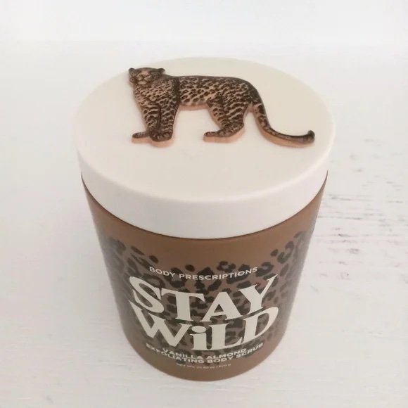 Body Prescriptions Stay Wild Vanilla Almond Exfoliating Body Scrub 670g