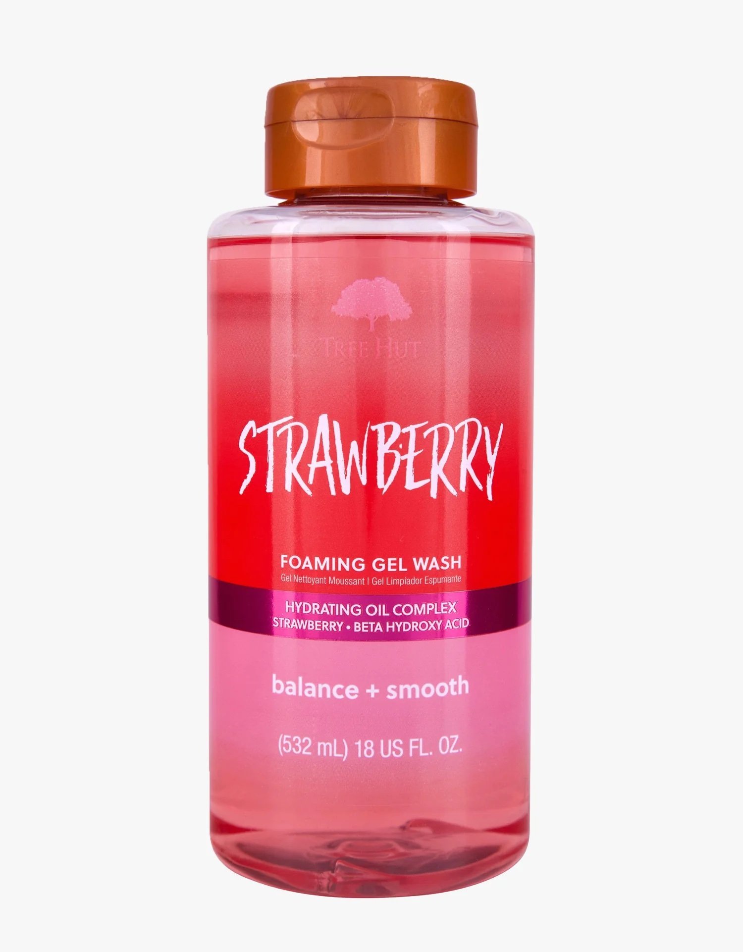 Tree Hut strawberry Foaming Gel Wash