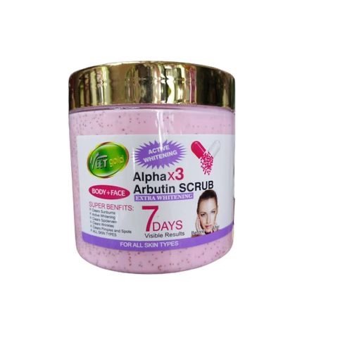 Veet gold Alpha Arbutin Scrub 500g