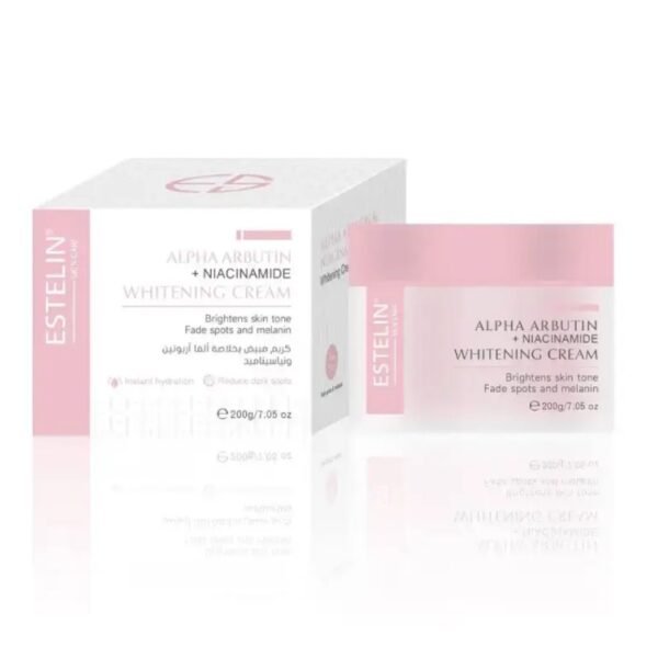 ESTELIN Alpha Arbutin + Niacinamide Face Whitening Cream 200g