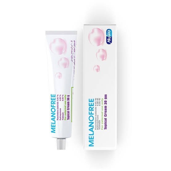 Melanofree 4% Hydroquinone cream (new packaging) 30g