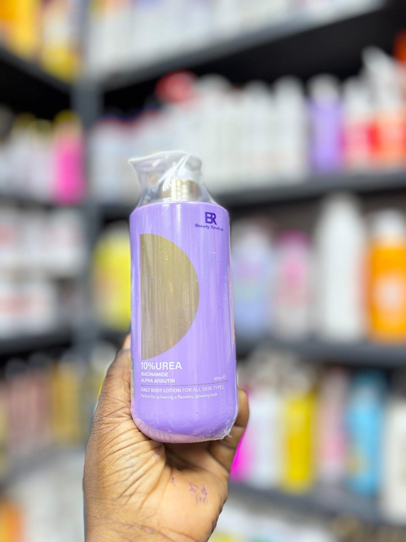 Beauty routine 10% Urea Niacinamide + Alpha arbutin Body lotion (400ml)