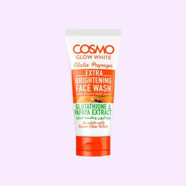 Cosmo Glow White gluta papaya Extra Brightening Face Wash