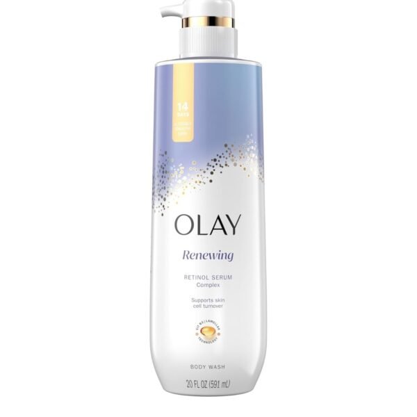 Olay Renewing Night time Body Wash With Retinol, 17.9 Fl Oz
