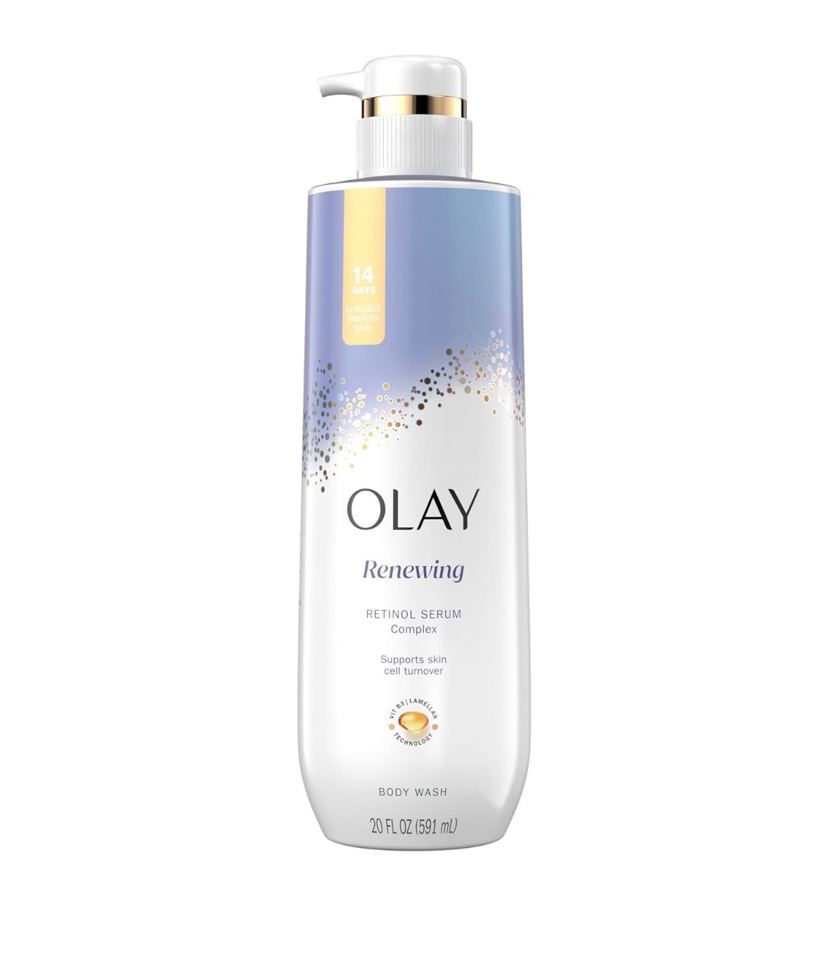 Olay Renewing Night time Body Wash With Retinol, 17.9 Fl Oz