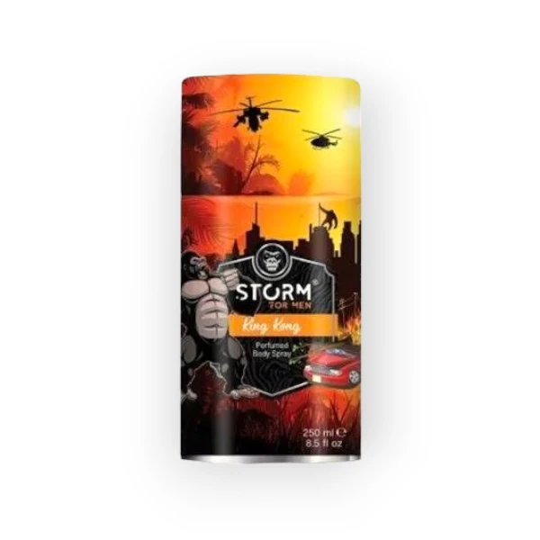 Storm King Kong Deodorant Body Spray 250ml